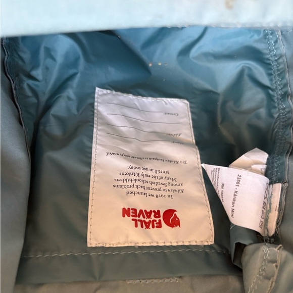 Kånken Gray Small Backpack - Picture 3 of 9